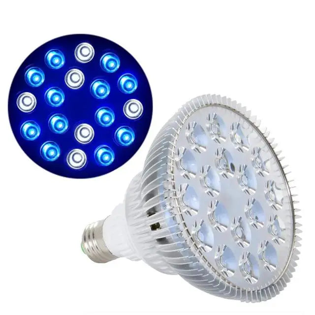 E27 LED Plant Grow Light bulb Par38 aquarium plant seedling lamp Full Spectrum Phyto Grow Box for indoor Flower Seed Coral Reef