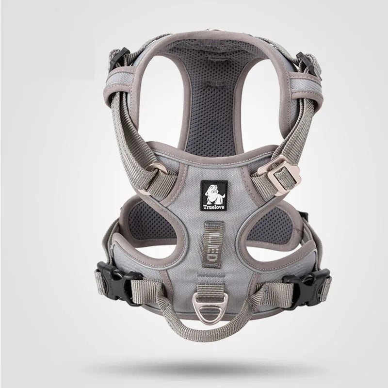 Truelove Dog Harness No Pull Vest Soft Adjustable Safety Harness For Dog Small Large Running Training French Bulldog Front Nylon