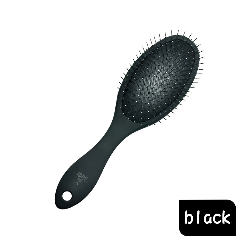 Fenice Pet Hair Trimmer Comb Dog Cat Grooming Supply Brush Slicker Tool Open Knot Steel Needle Comb Long Hair Pet Brush