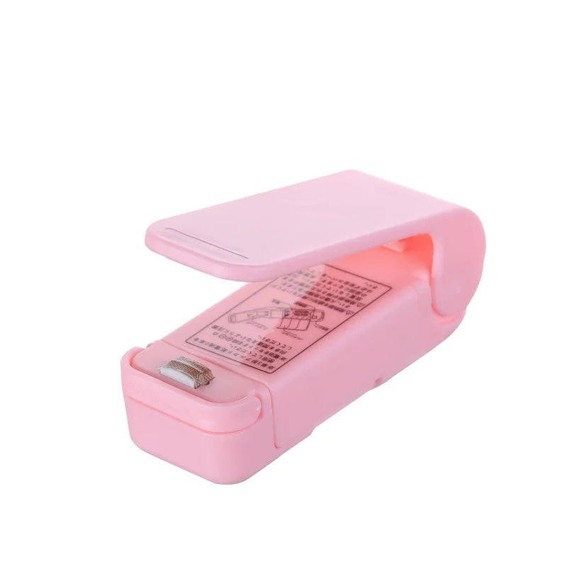 Portable Heat Bag Sealing Machine Package Sealer Bags Plastic Food Bag Closure Food Packaging Heat Sealer Kitchen Gadget