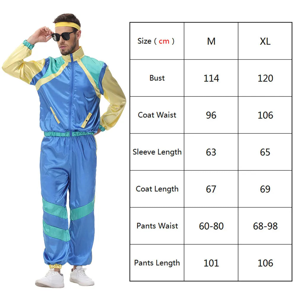 Halloween Couples Hippie Costumes for Women Male Vintage 70s 80s Rock Disco Cosplay Outfits Hip Hop Disco Hippie Costume