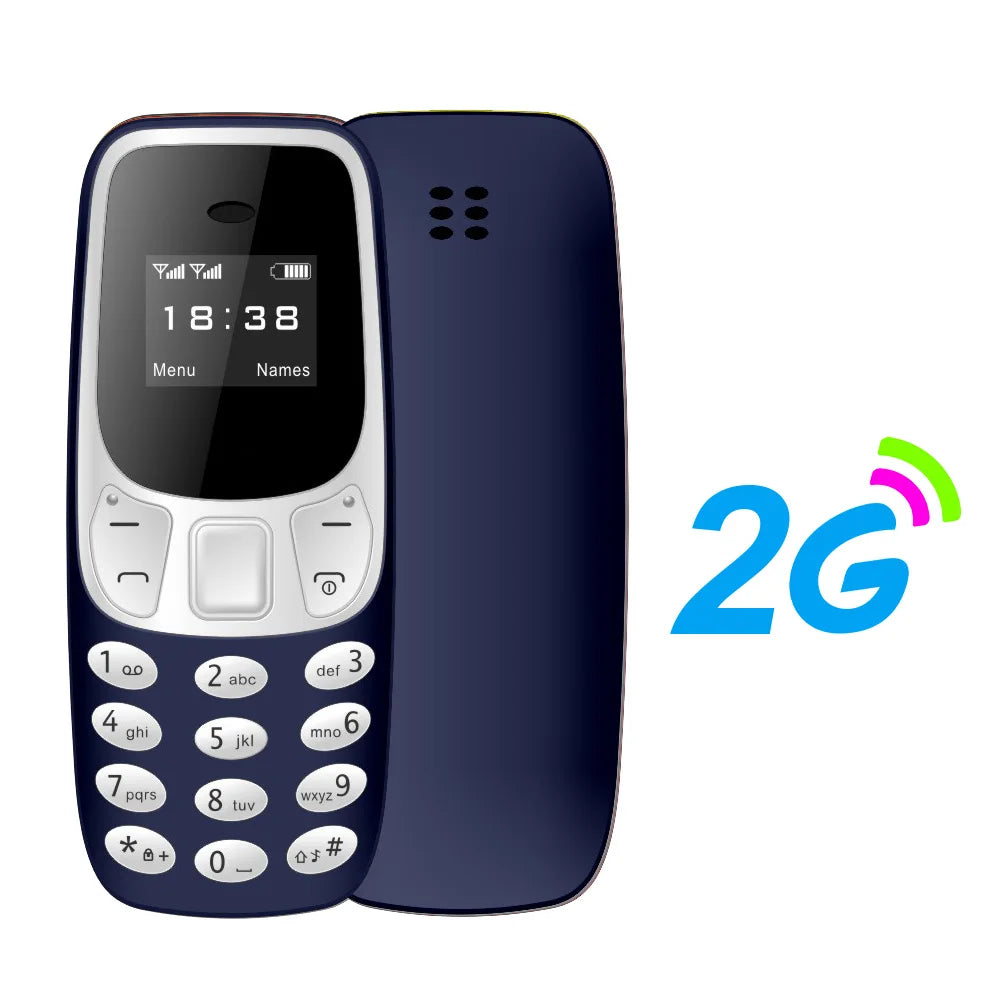 SERVO BM10 Super Mini Mobile Phone Dual SIM Magic Voice Dial Bluetooth Earphone Auto Call Recording Blacklist Mp3 2G Cellphones