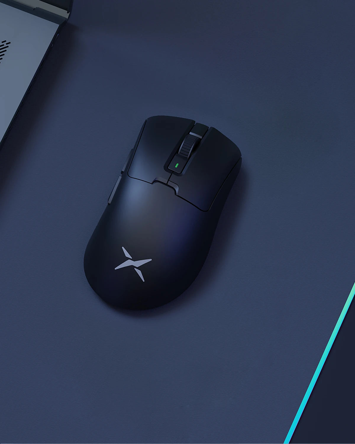 Delux M900 SE Wireless Gaming Mouse Ergonomic Mice PAW3311 12000DPI Lightweight 63g for Right Big Hands PC Laptop Gamer