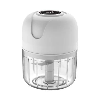 Electric Mini Garlic Masher Portable Multi Function Vegetable Meat Grinder Chopper USB Charging