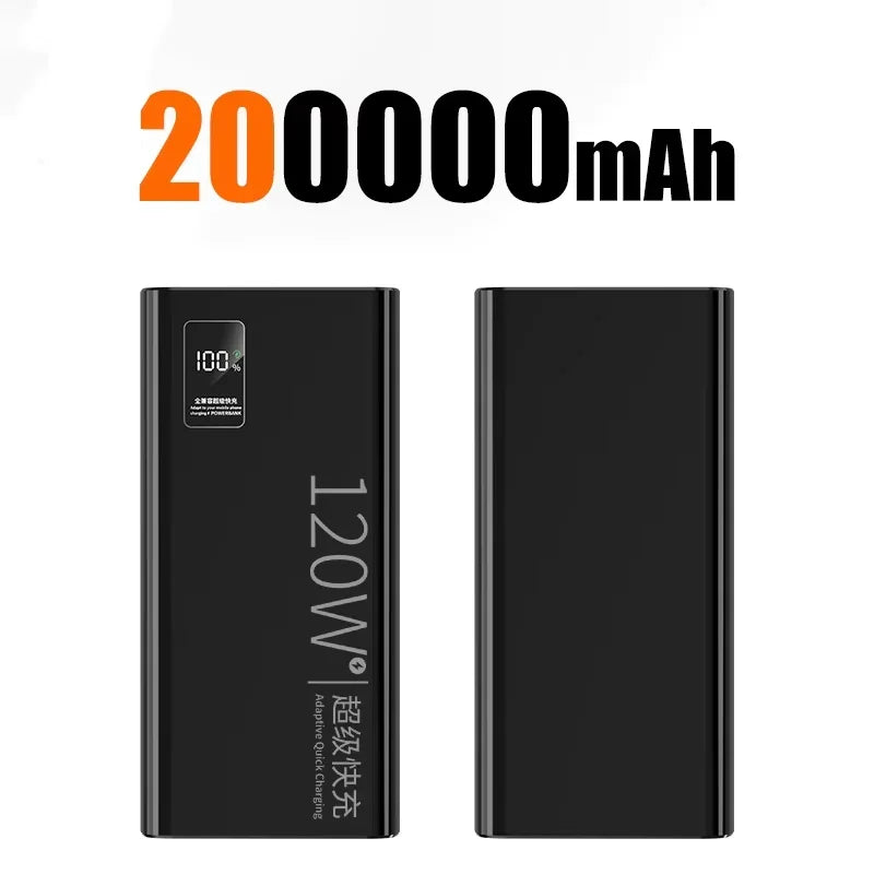 Lenovo Original 500000mAh Powerbank External Spare Battery Portable Charger For Xiaomi iPhone Super Fast Charging PowerBank