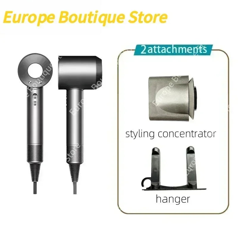 New Super Hair Dryer 220V Leafless Hair Dryer Personal Hair Care Styling Negative Ion Tool Schedule Negative Ion Electric Dryer