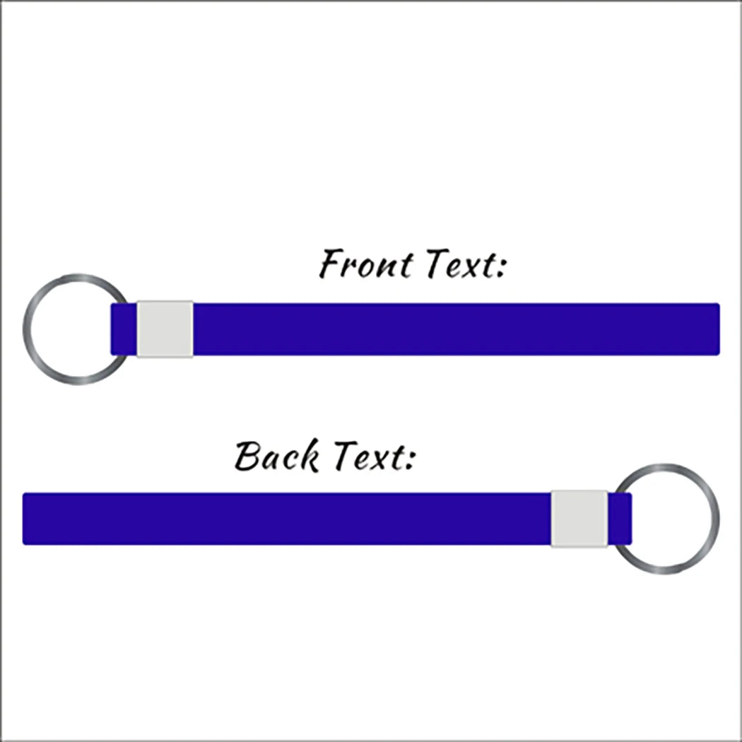 Custom Keychains Personalized Key Rings Llaveros Personalizados Customized for Events, Gifts, Backpacks, Awareness, Business