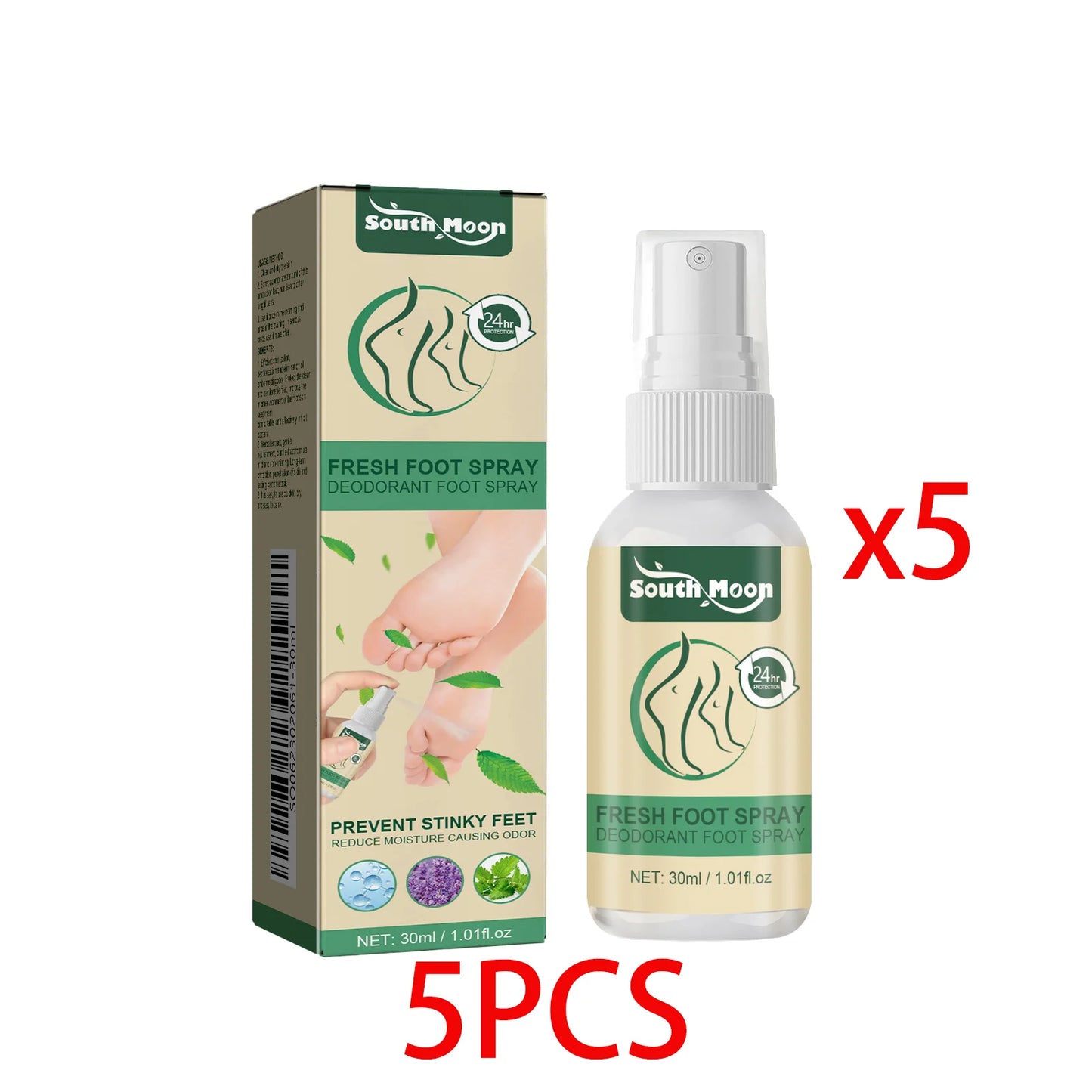 Fresh Foot Refreshing Aromatherapy Spray Foot Spray Shoe Odor Remover For Sweaty Feet Natural Soothing Scented Feet Spray Care