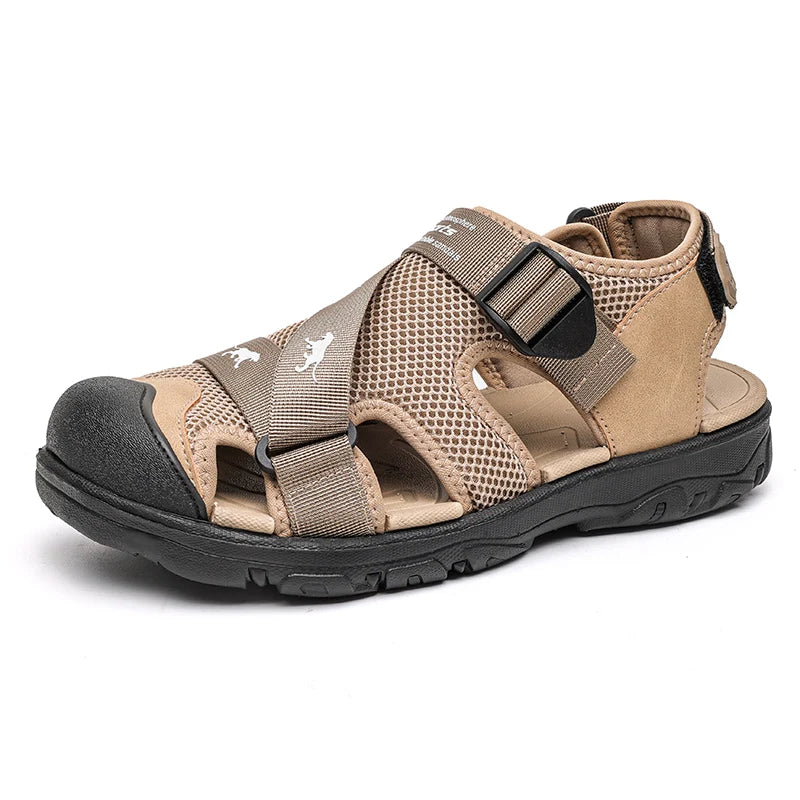 New Arrived Summer Men Sandals Classic Retro Travel Casual Shoes Outdoor Anti Slip Wear-resistant Ultra Light Beach Roman Shoes