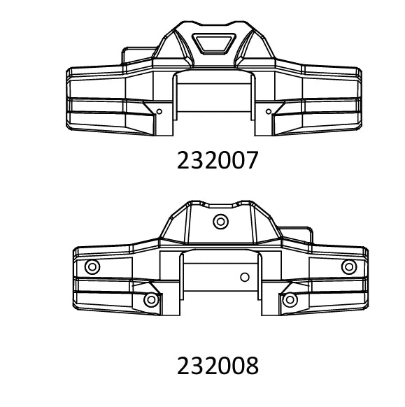 Spare Parts 002 for Crossrc EMOXL2 Big Mustang 1/8 Remote Control 6x6 Truck Body shell and Spare Parts CROSSRC EMO XL2 emo x4