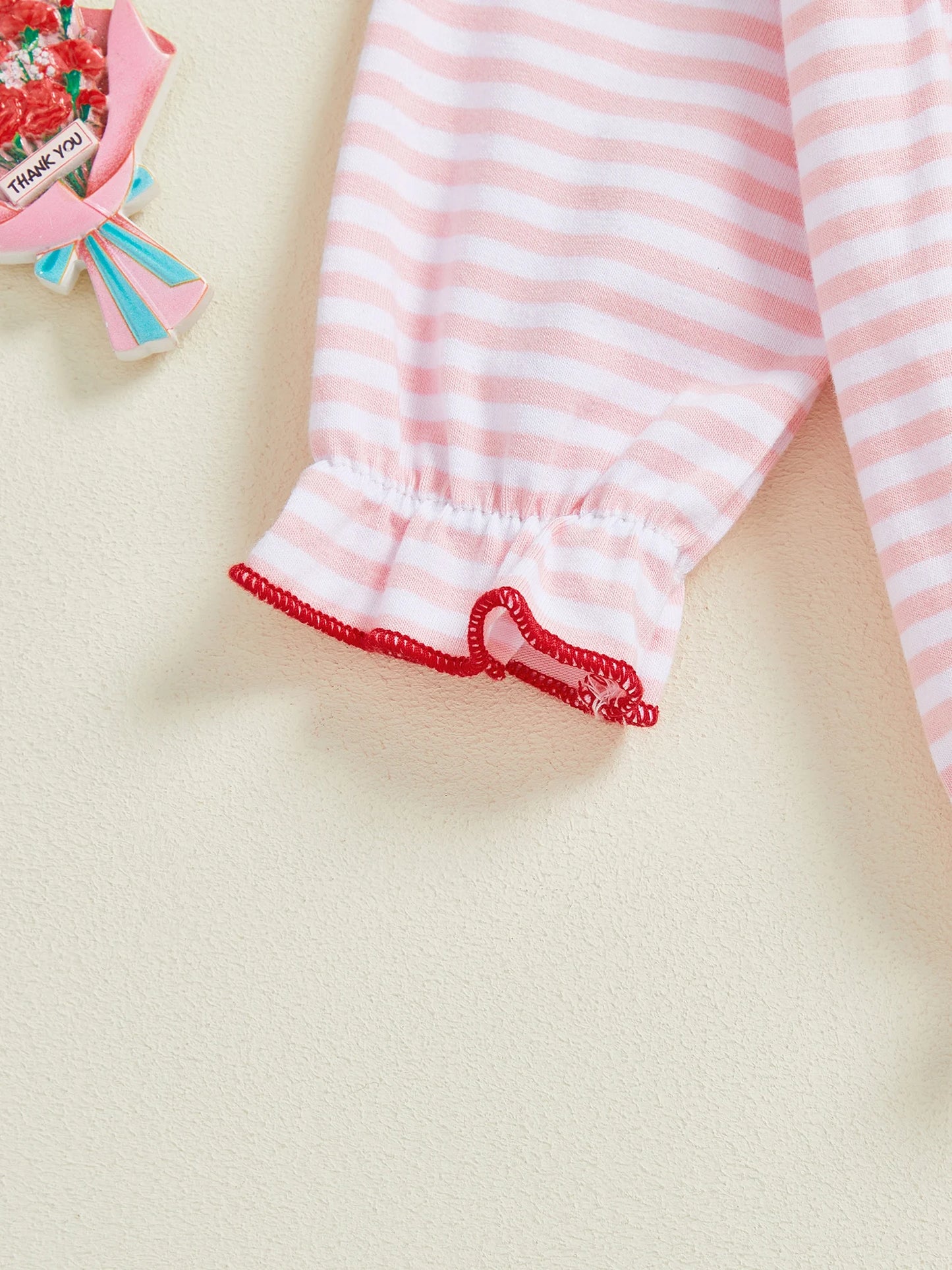 0-18M First Valentines Day Baby Girl Outfit Newborn Heart Smocked Bubble Romper Bodysuit Cute Valentines Day Baby Clothes