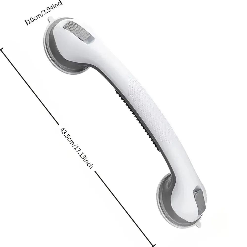 Heavy Duty Suction Grab Bar Shower Bathroom Safety Handle Anti-Slip Grip Elderly Assist Balance Bar Handicap Bathing Tools