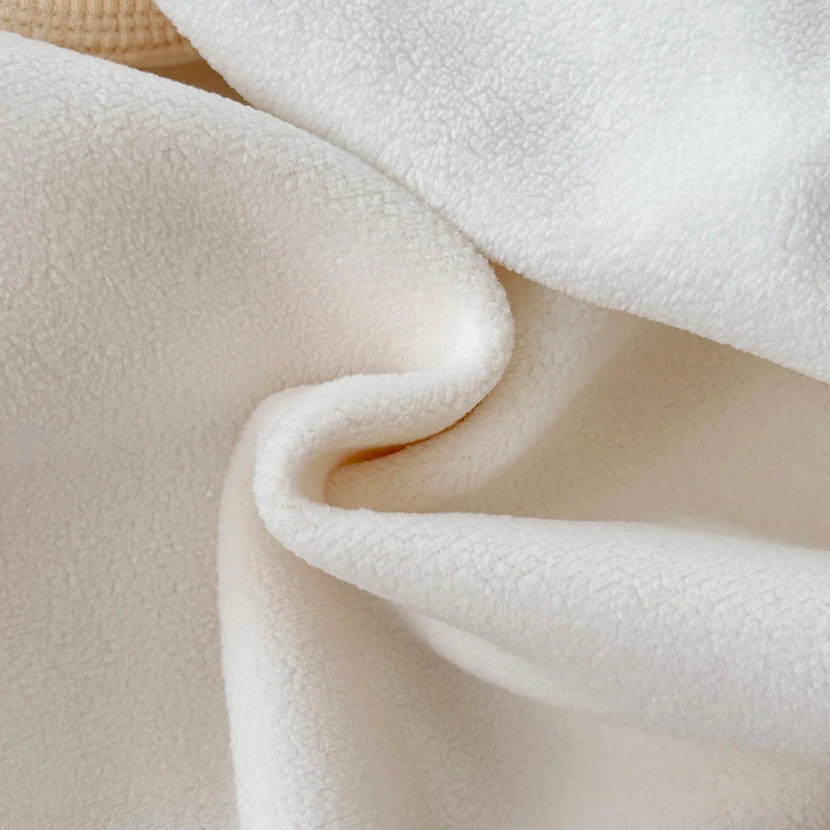 Baby Girl Cute Rabbit Pattern Embroidery Long Sleeved O-neck Sweatshirt+casual Simple Pants Set Autumn Winter Thickened Set