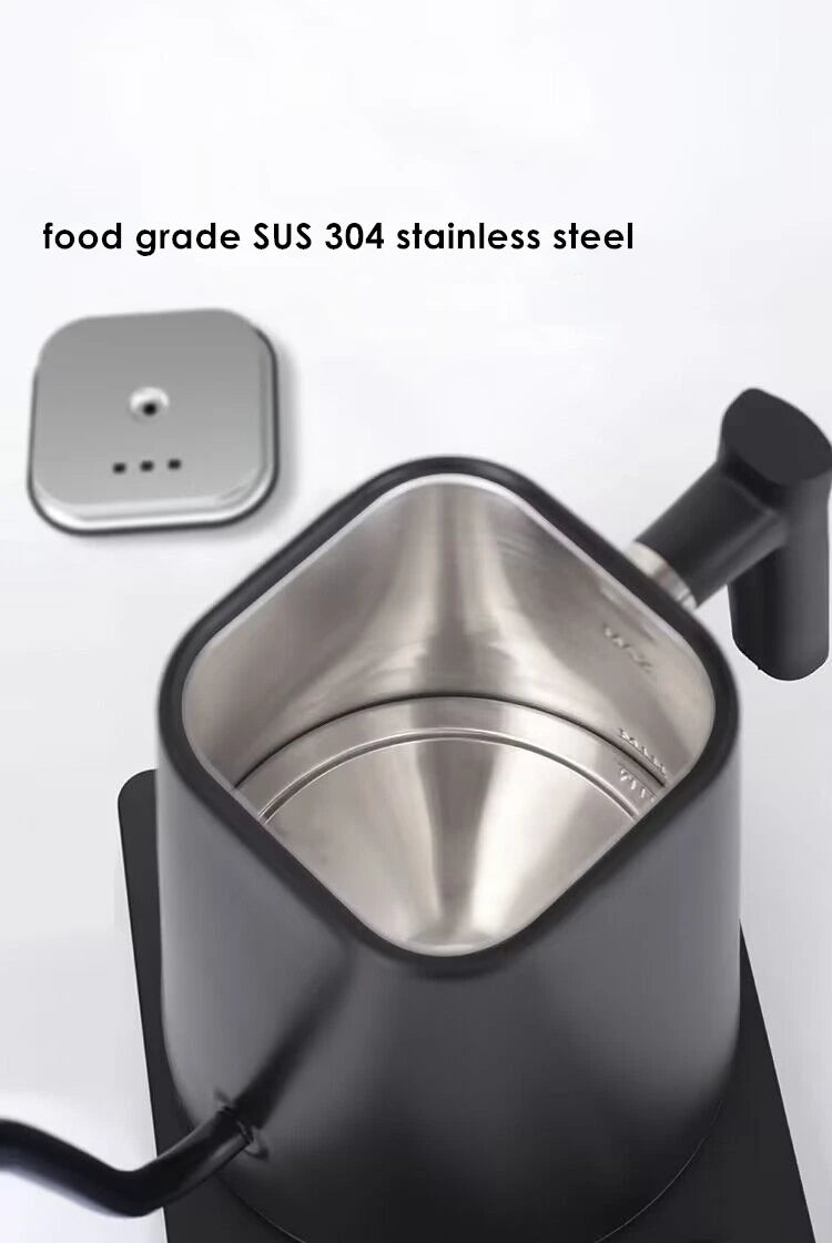 220V 110V 1200W Gooseneck water kettle with temperature control pour over electric Kettle for Coffee and Tea