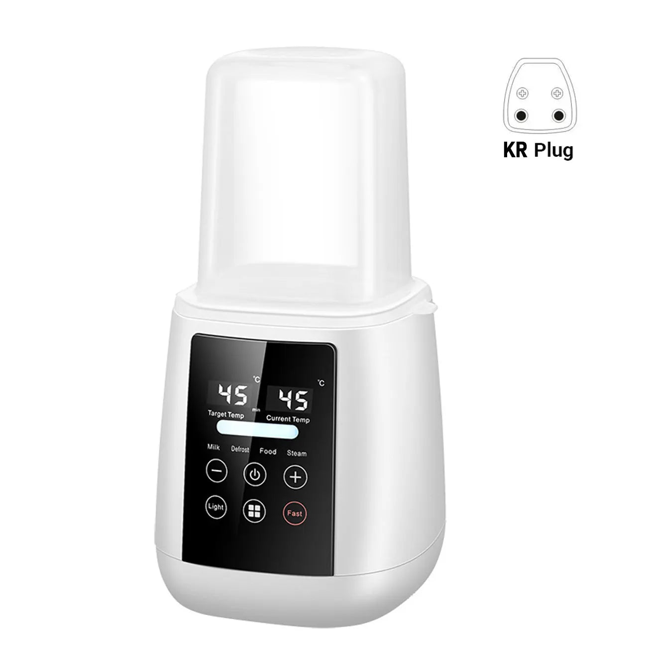 TINSOL Milk Warmer Warmer and Steriliser 6 in 1 Multifunction Breast Warmer Precise Temperature Control Baby Bottle Warmer