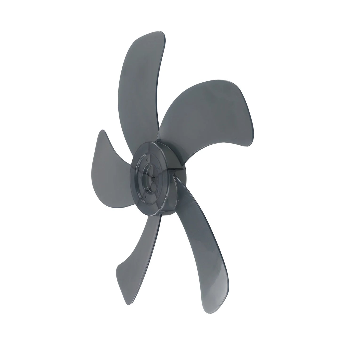 1 Pcs 16 Inch Household Plastic Fan Blade Five Leaves With Nut Cover For Pedestal Fan Table Fanner Accessory