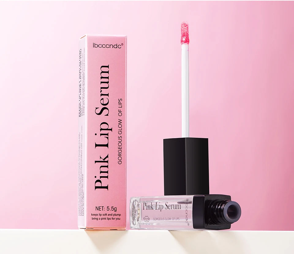 ibcccndc Pink Lip Serum Lotion Moisturizes Moisturizes And Plump Lips Removes Dead Skin Pink Lip Essence Brightener Use Of Face