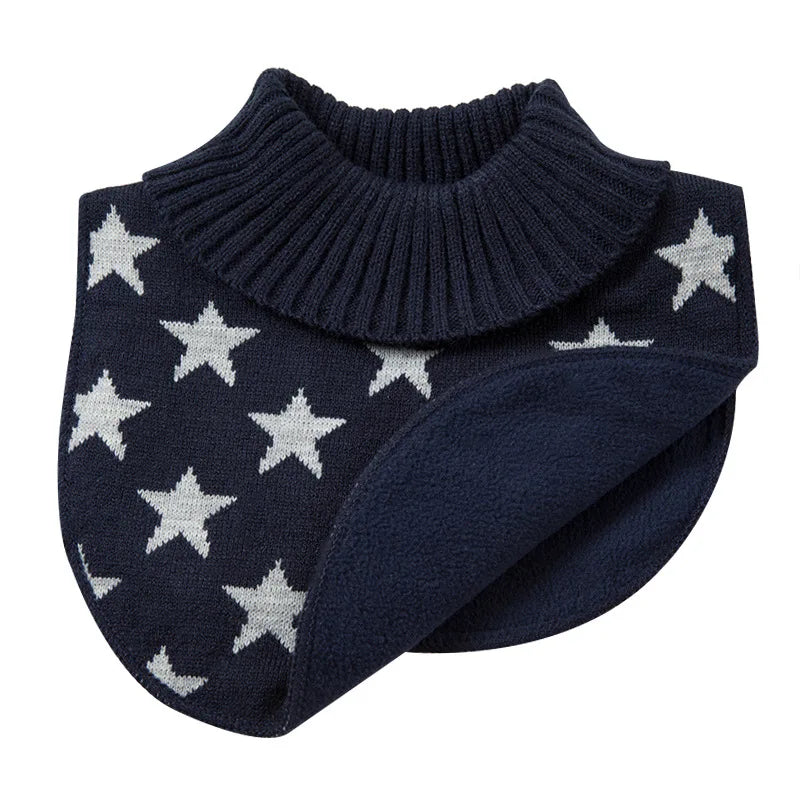 Winter Baby Scarf Baby Accessories Cotton Girl and Boy Knitted Scarf Collar for Kids SF010