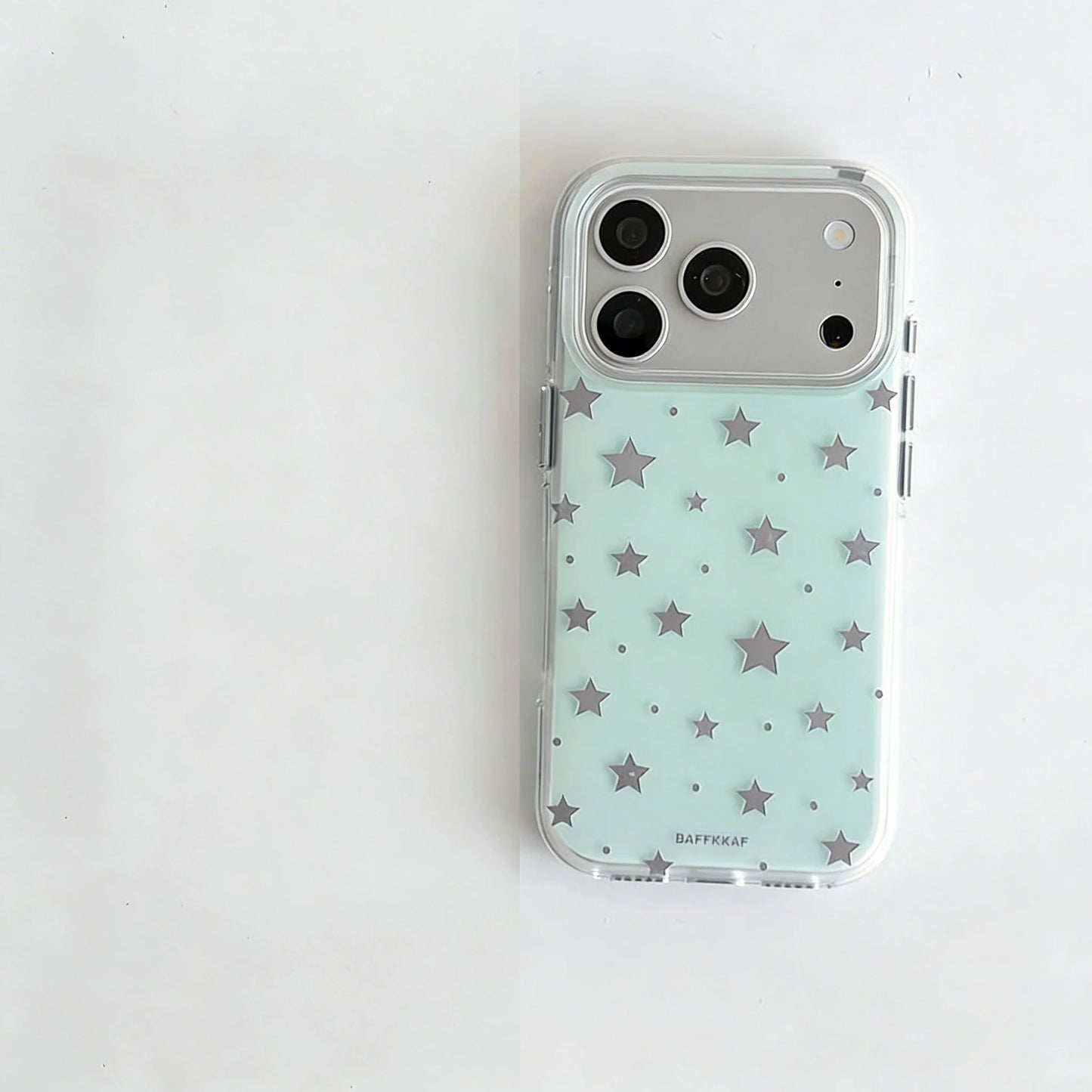 ins wind solid color star Phone Case for iPhone 17e 17 16e 16 15 14 13 12 11 Pro Max Xs XR XSMax Air Plus Feather Texture Cover