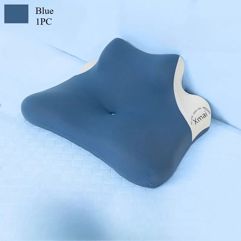Sleeping Pillow Multifunctional Pillow Core Protecting Cervical Vertebra Pillow Helping Sleep Reading and Playing Mobile