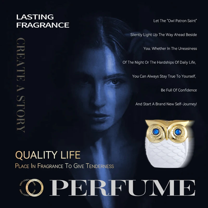 Midnight Queen Women’s Perfume 100ml Long Lasting Parfum Elegant Oriental Scent with Coffee Citrus Tuberose Jasmine Vanilla Musk
