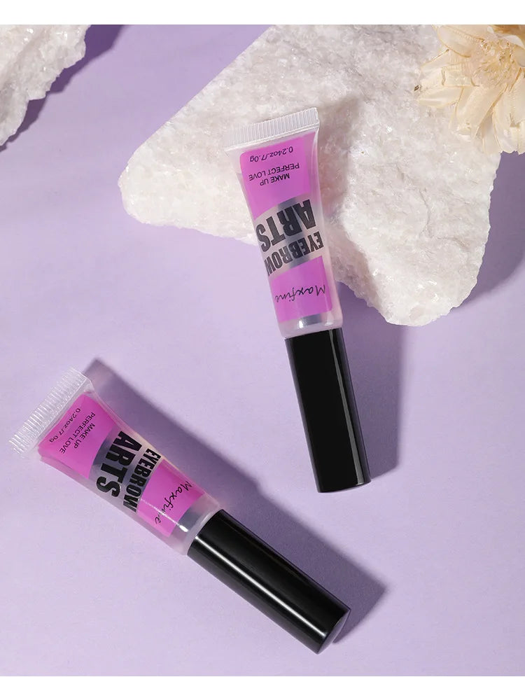 Transparent Hose Eyebrow Glue Waterproof Quick Drying Shaping Long Lasting And Non Smudging Non Shedding Eyebrow Makeup