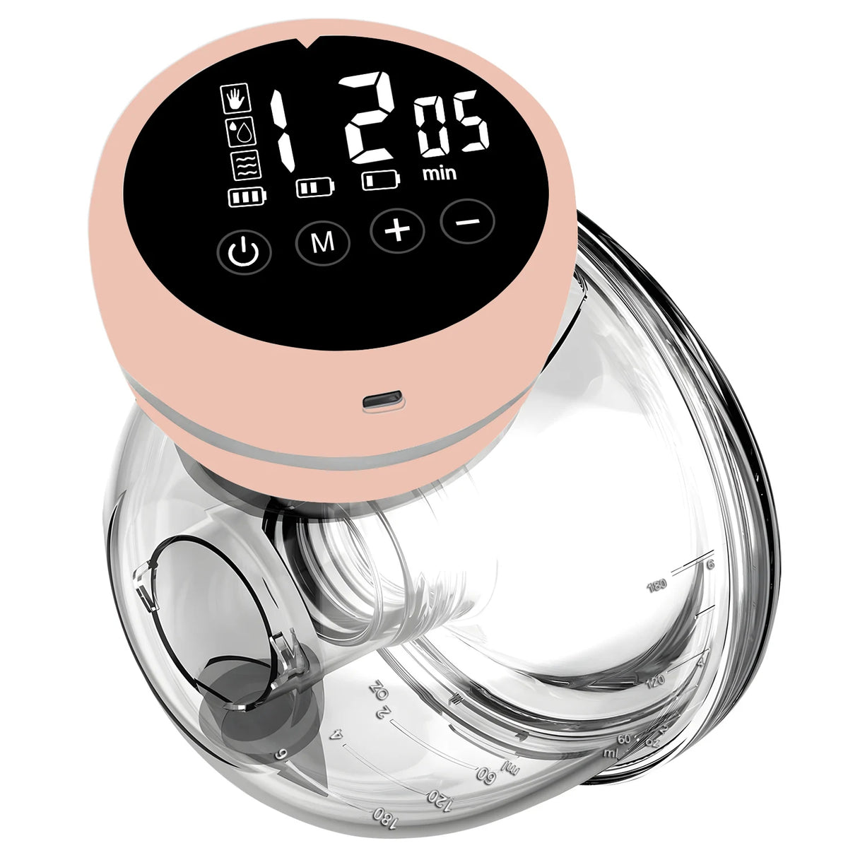 1PCS Wearable Breast Pump Portable Breast Milk Machine Fully Automatic Breast Pump Mother and Baby Supplies Electric Breast Pump
