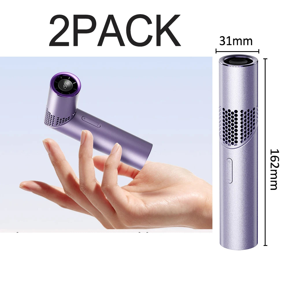 Portable Mini USB Travel Fan Lipstick Fan High-Speed Multifunctional Handheld Neck Hanging Desktop Fans