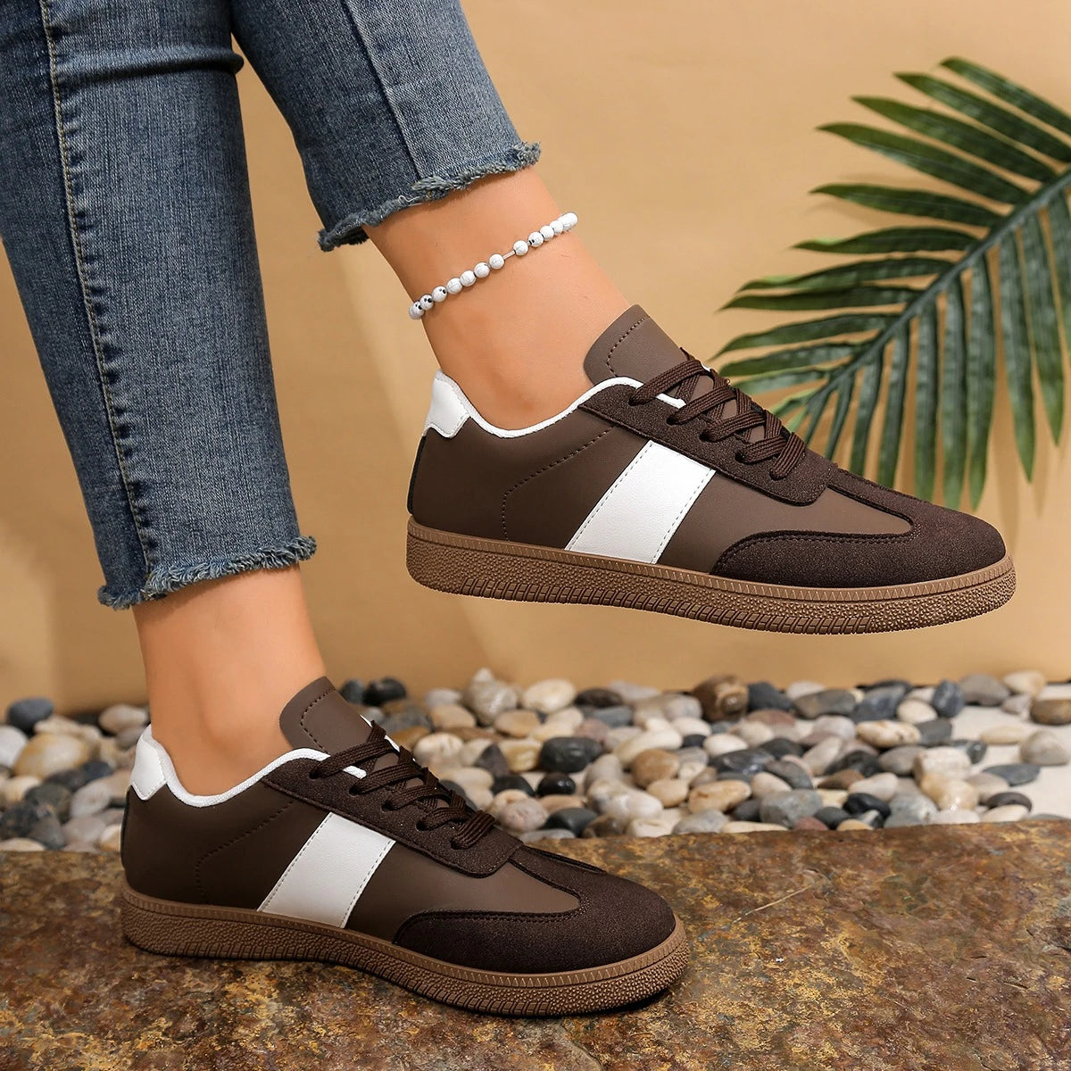 Women Casual Sneakers Outdoor Comfortable Flat Shoes Spring New Soft Sole Walking Shos Female Fashion Low-Top Sport Shoes