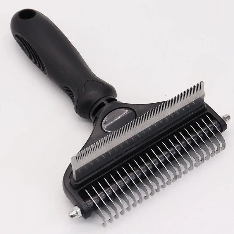 Pet Grooming Comb Cat Grooming Knot Opener Fine Toothed Hair Brush Dog Hair Removal Comb