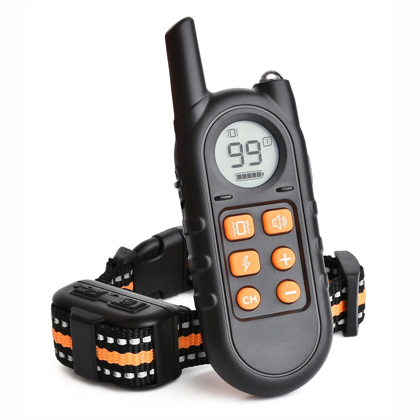 Bark Training Dog Collar Smallest & Lightest Rechargeable Anti Bark Collar/Training Collar Electric for Small Dogs 5-15lbs,