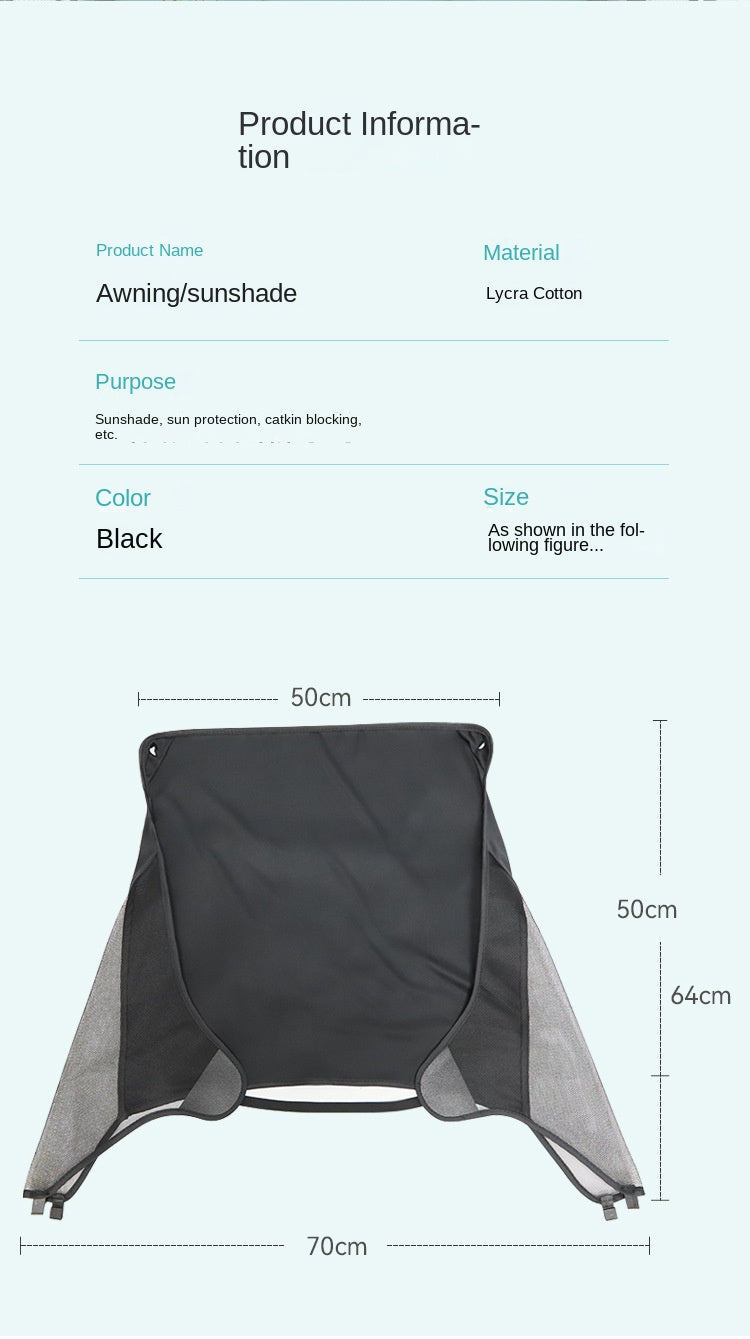 Stroller Sunshade For Doona 4in1 Car Seat Extension Cover Sun Protection Awning Baby Stroller Accessories