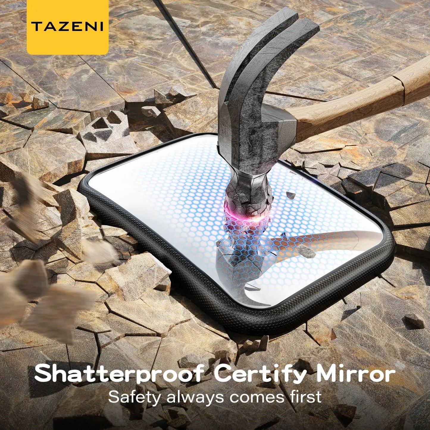 Baby car seat rearview mirror, designed with a baby hook style. Non-shaking rearview mirror for baby car seats