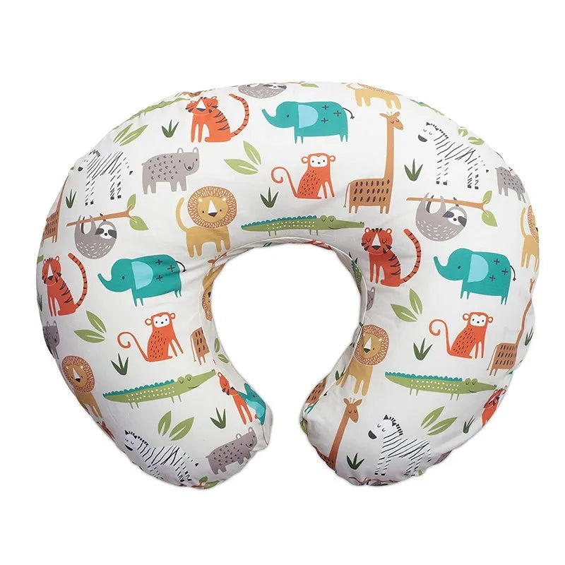 1pc Baby Feeding Pillowcase Elastic U Shaped Breastfeeding Pillowcase Detachable Pillowcase Nursing Pregnant Woman Pillow