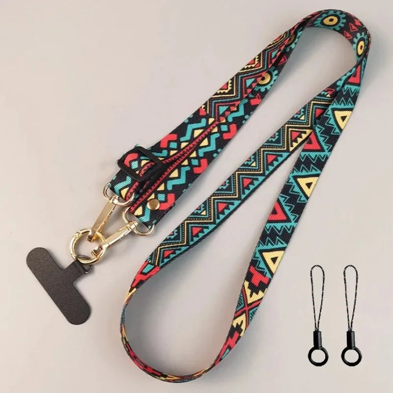 2025 New Lanyard Cell Phone Wrist Hand Strap Cord to Hang the Mobile Rope Smartphone Shoulder Phone Chain Key Strap for IPhone