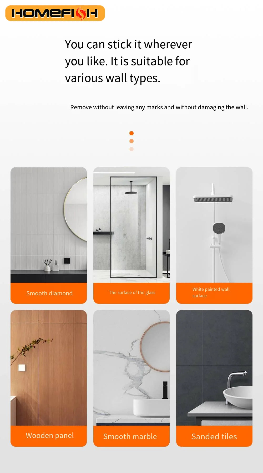 Fixed Universal Waterproof and Anti-fog Mobile Phone Case for Bathroom Shower Phone Holder Waterproof Can Touched Shower Phone