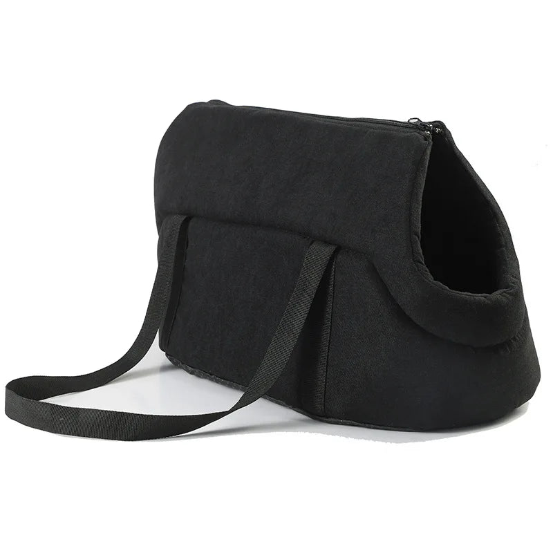 Collapsible Single Shoulder Pet Bag Pet Outdoor Backpack Double Shoulder Bag Dog Cat Crossbody Bag Car Ventilated Pet Backpack