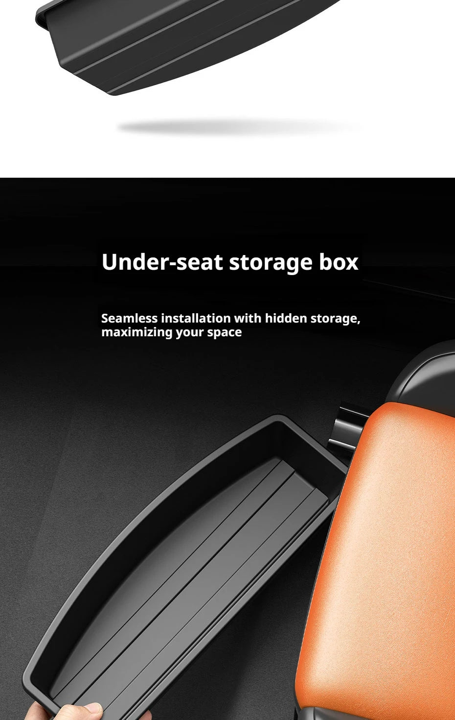 Car Seat Bottom Box For Baby Goods Storage Case Under Seats Organizer Box Babg Diaper Holder Kids Toys Collector Accessories