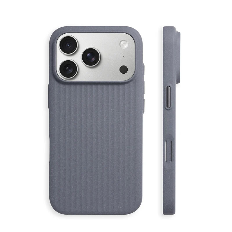 For Magsafe Matte Corrugated Magnetic Case for iphone 16 17Pro 15 17Pro Max Wireless Charging Ultrathin Hard PC Cover Funda
