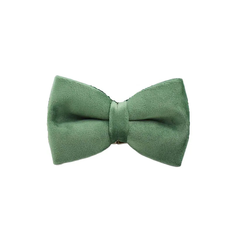 Forest Green Velvet Dog Collar And Leash Set For Dogs Custom Engraved Nameplate Pet Supplies Dog Leash Velvet 39