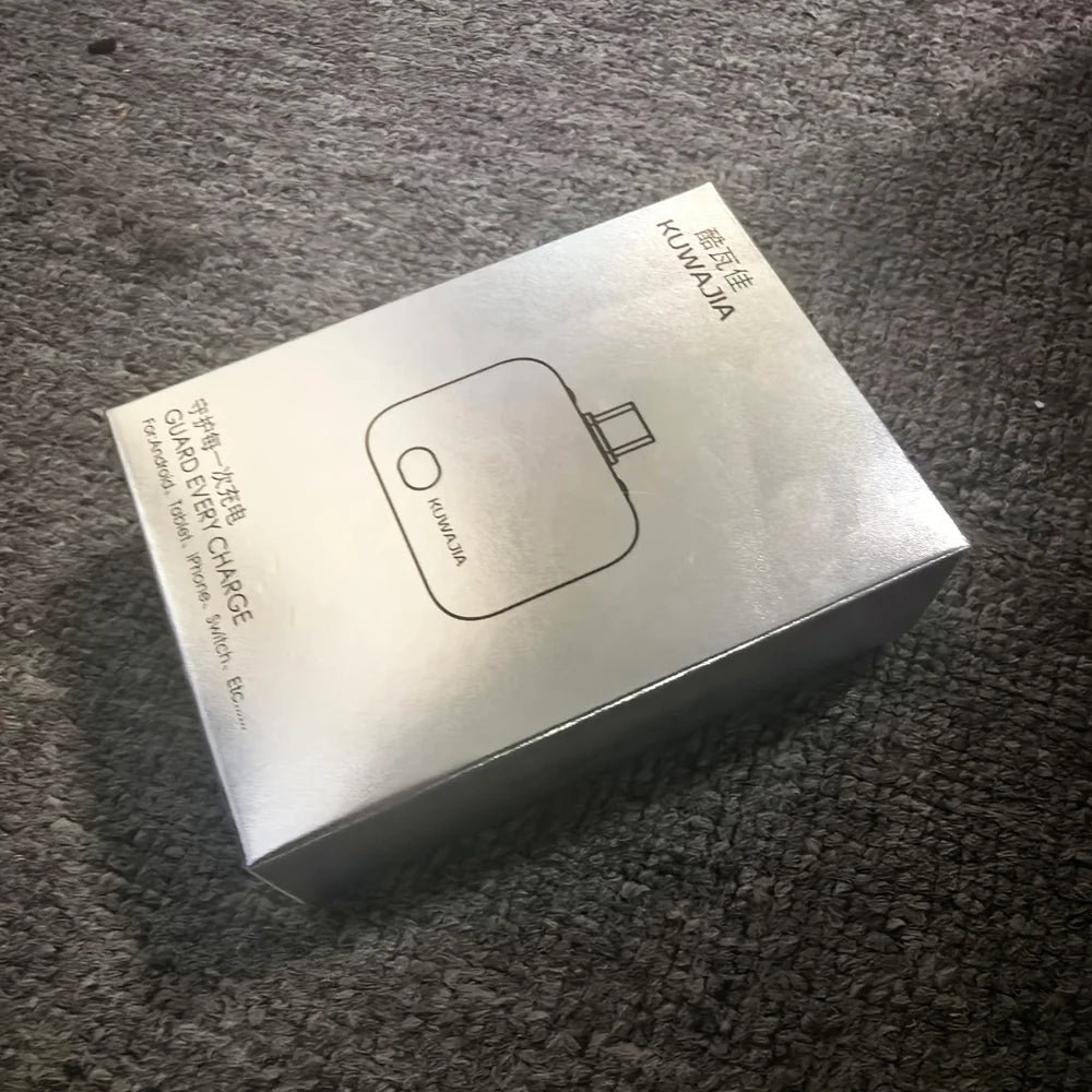 1PCS Smart Type-C Charging Adapter, Auto Cut Off When Fully Charged, Universal Separator Charger for Overnight & Unattended Safe