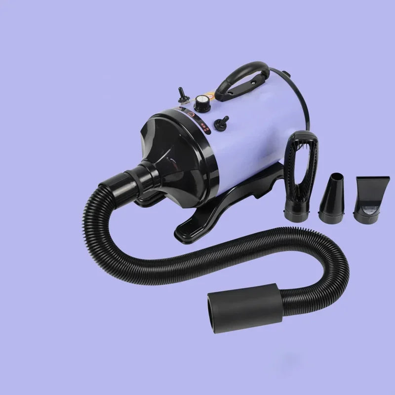 2800W High-power Dogs Hair Dryer Cat Grooming Water Blower Motor Warm Wind Adjustable Blow-Dryer Professional Drier Pet Supplies