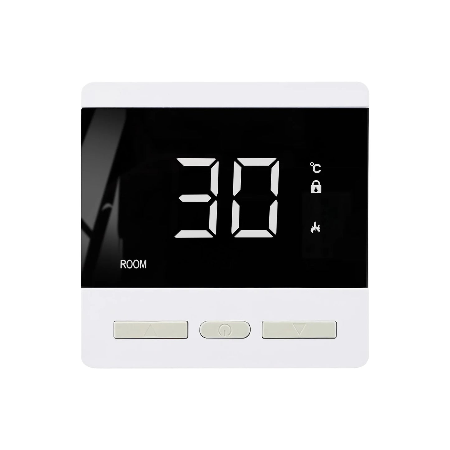 AC200~240V Floor Heating Room Temperature Controller MAX 25A 4500W Digital Thermostat with 3m Probe Sensor