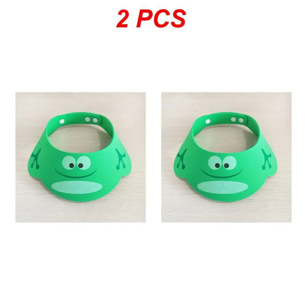 Baby Shampoo Cap Adjustable Kids Infant Ear Protection Shampoo Cap Cute Bathing Visor Wash Hair Hat Children's Protect Eyes Hair