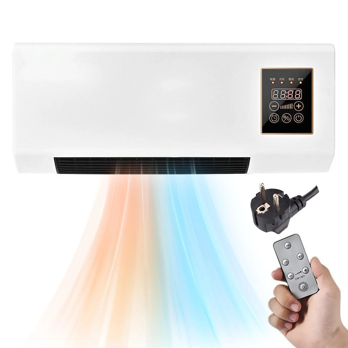 Wall Mounted Portable Cooling Heating Machine Remote Control Split Airconditioners Multifunctional Airconditioner for Home