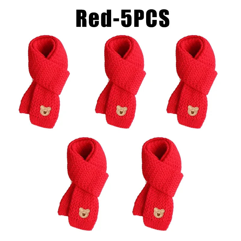 Kids Scarf Boys Girls Baby Winter Warm Scarf Women Knit Shawl Scarf Children Neck Collar Keep Warm Accessories Cheap Parent