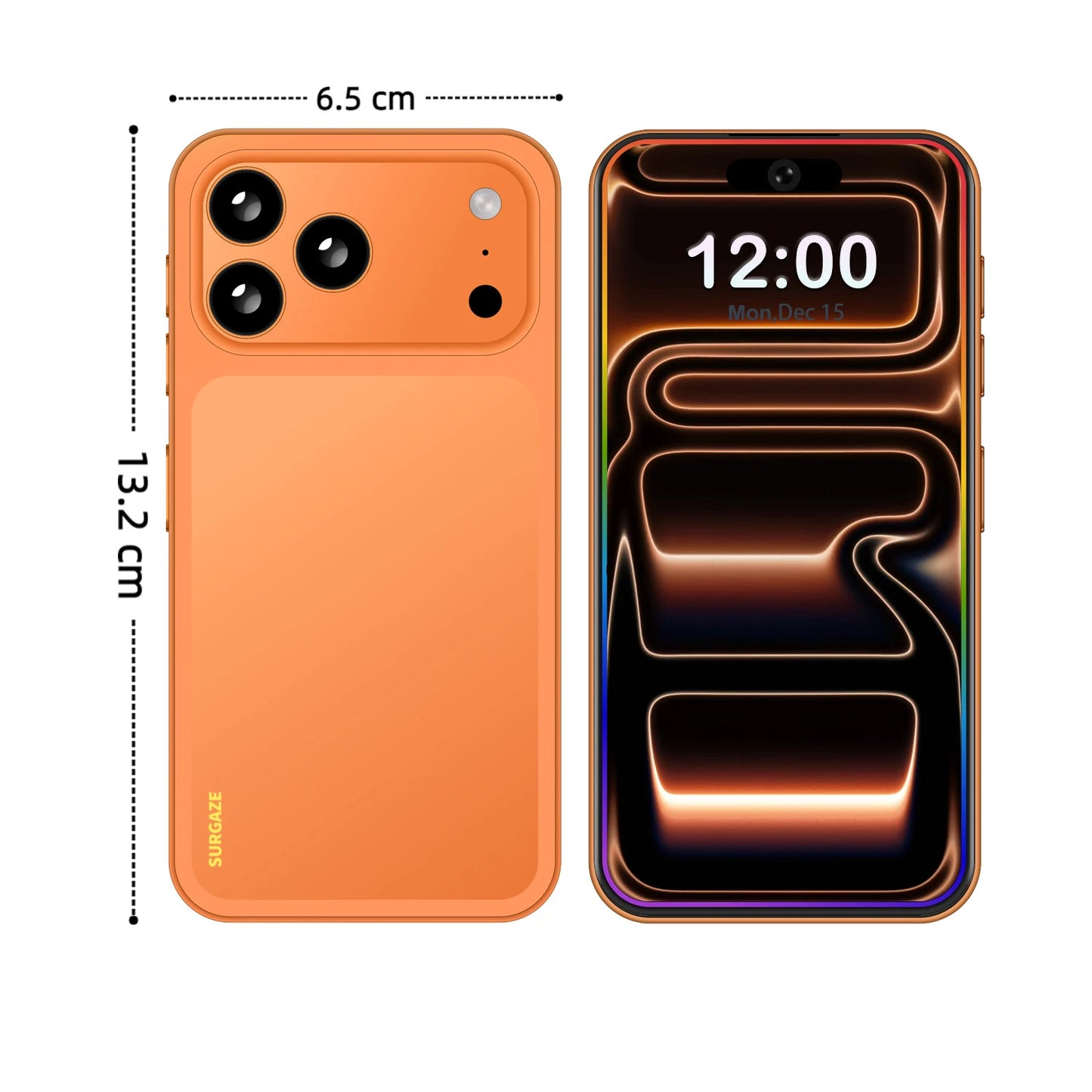 SURGAZE 2026 Global Version i17 Pro Max Smartphone 3200mAh Battery 5.3Inch Phone 5G Network Mobile Phone Arrival