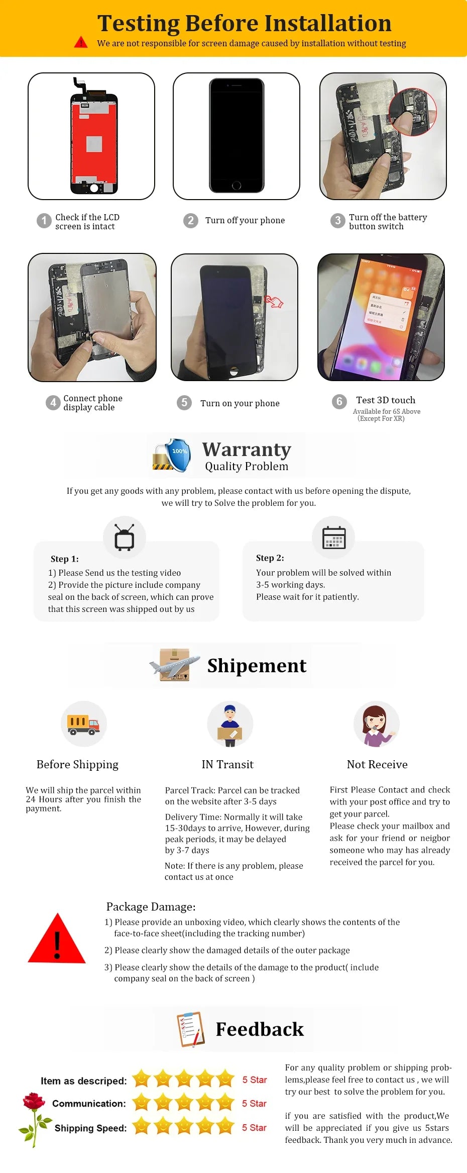 For Ulefone Armor 24 LCD Display Touch Screen Digitizer Assembly, 6.78' FHD+ 120Hz IPS Smartphone Screen Replacement