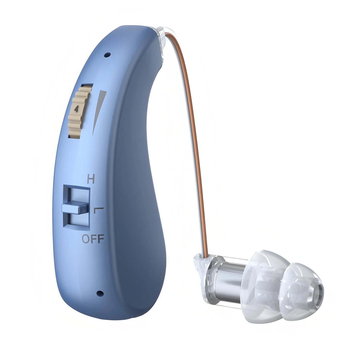 BTE Hearing Aid Ear Sound Amplifier Adjustable Tone Hearing Aids Portable Ear Hearing Amplifier for the Deaf Elderly