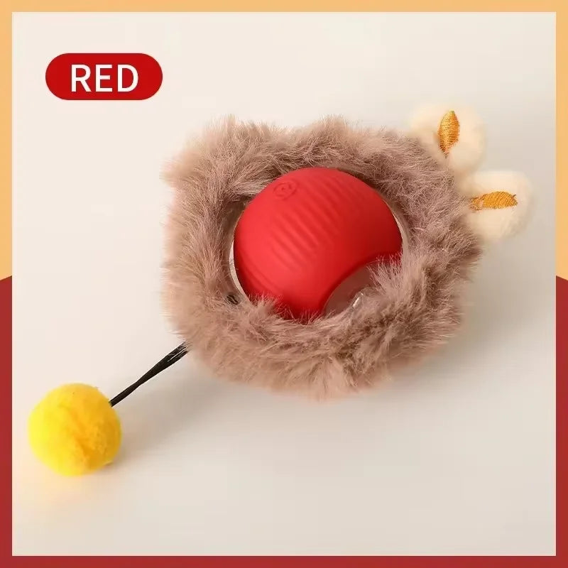 Speedy Tail 2.0 Smart Interactive Cat Toy Automatic Moving Balls for Cats And Dogs Touch Motion Rolling Toy Ball for Pet Gift.
